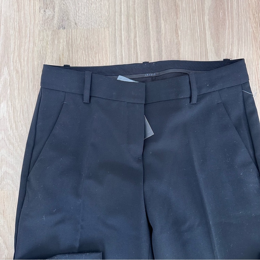 THEORY - BLACK SUIT PANTS - SIZE 0 - Picture 4 of 13